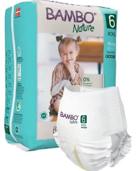 Bambo Nature Kinderpants XL Gr. 6, 18+ kg, 18 Stk.